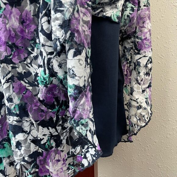 Christopher & Banks Floral Skirt Size S EUC - Picture 3 of 8